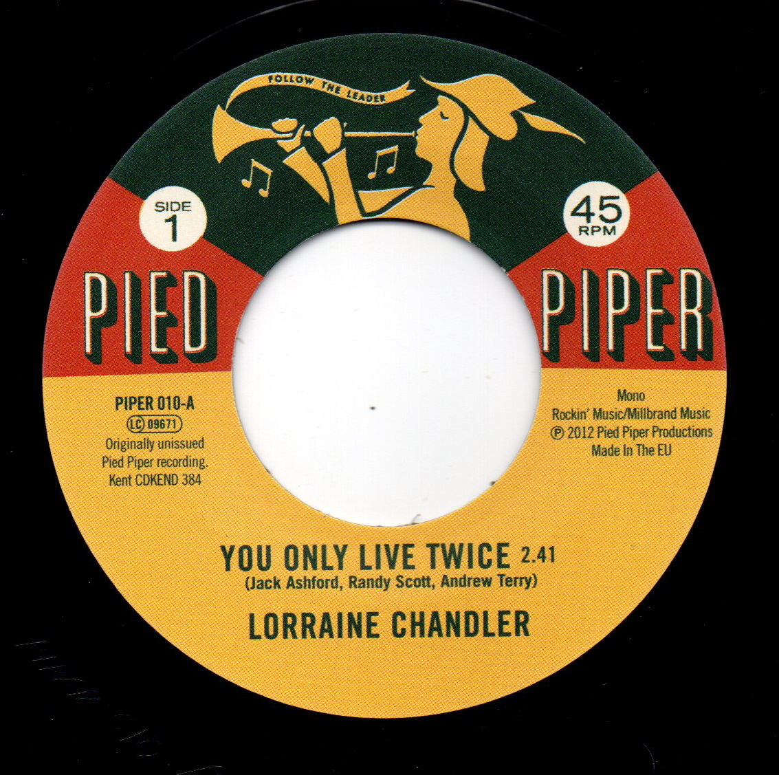You Only Live Twice / Hold To My Baby 7