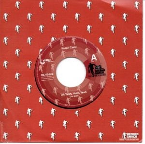 Vivian Carol - Oh Yeah Yeah Yeah 45 (Record Shack) 7
