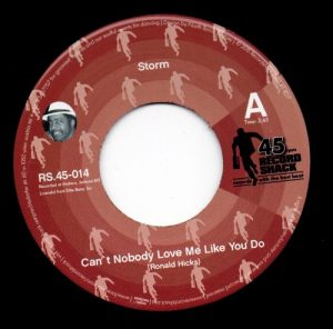 Storm - Can't Nobody Love Me Like You Do / (BTO Spider Disco Mix) 45 (Record Shack) 7