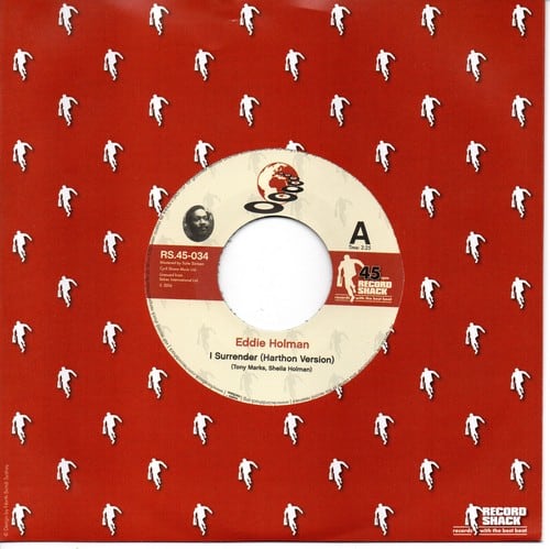 Eddie Holman - I Surrender / She's Wanted (In Three States) 45 (Record Shack) 7