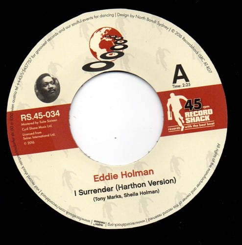 Eddie Holman - I Surrender / She's Wanted (In Three States) 45
