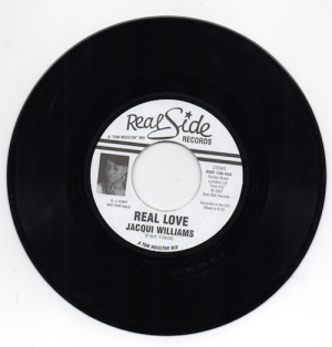 Jacqui Williams - Real Love (Tom Moulton Mix) / (UK Groove Mix) PROMO 45 (Real Side) 7