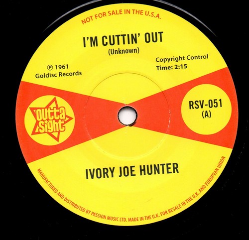 I'm Cuttin' Out / You Only Want Me When You Need Me 7