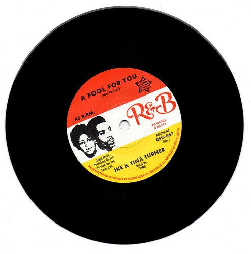 Ike & Tina Turner - A Fool In Love / It's Gonna Work Out Fine 45 (Outta Sight) 7