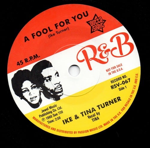 A Fool In Love / It's Gonna Work Out Fine 7