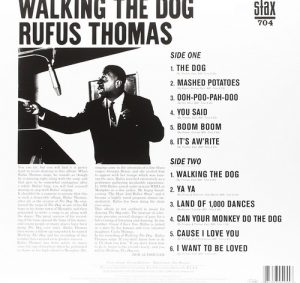 Rufus Thomas - Walking The Dog LP (Back Cover)