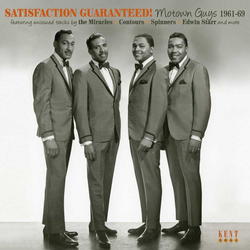 Satisfaction Guaranteed! - Motown Guys 1961-69 - Various Artists CD (Kent)