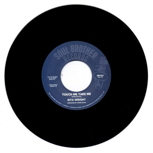 Rita Wright - Touch Me Take Me / Love Is All You Need 45 (Soul Brother) 7
