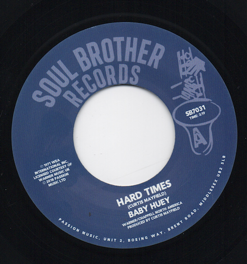Baby Huey - Hard Times / Listen To Me 45