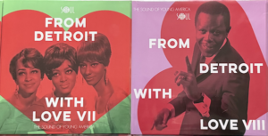 Set of TWO - From Detroit With Love Volume 7 & 8 - Various Artists 45s (Soul 4 Real) 2x 7