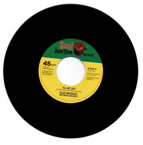 Elliot Macauley - All My Life / Mamas Baby Boy 45 (Soul Junction) 7