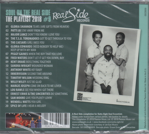Soul On The Real Side Volume 9 CD (Back)