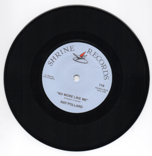 Ray Pollard - No More Like Me / Bill Dennis - I'll Never Let You Get Away 45 (Shrine) 7" Vinyl
