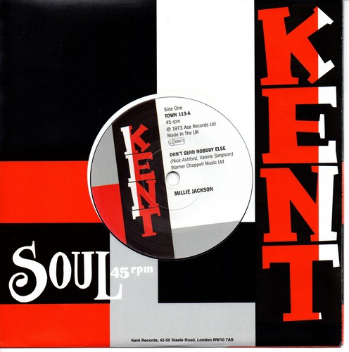 Millie Jackson - Don't Send Nobody Else / Mayberry Movement - Two Wrongs Don't Make A Right 45 (Kent) 7