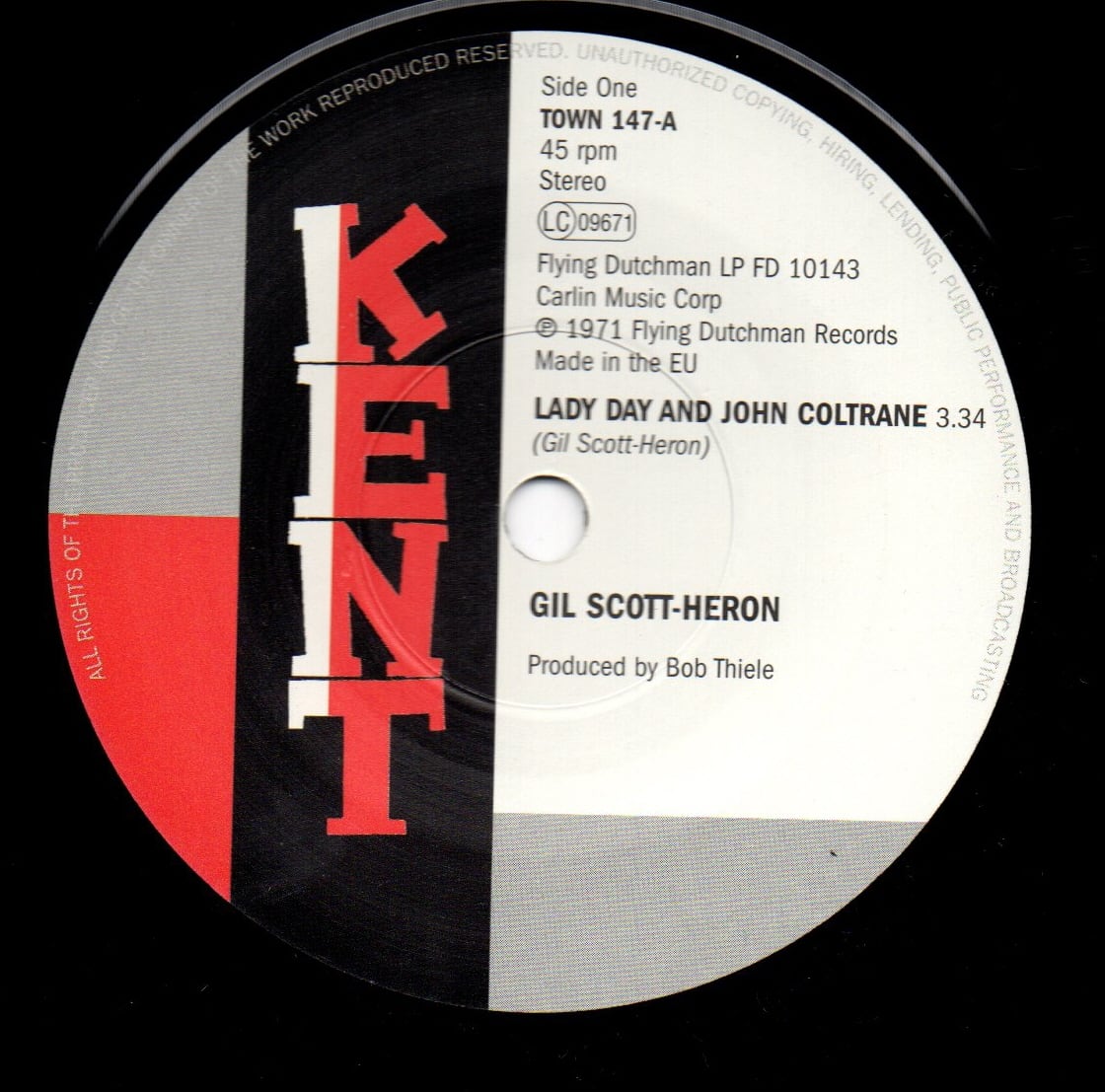 Lady Day And John Coltrane / See-Saw Affair 7
