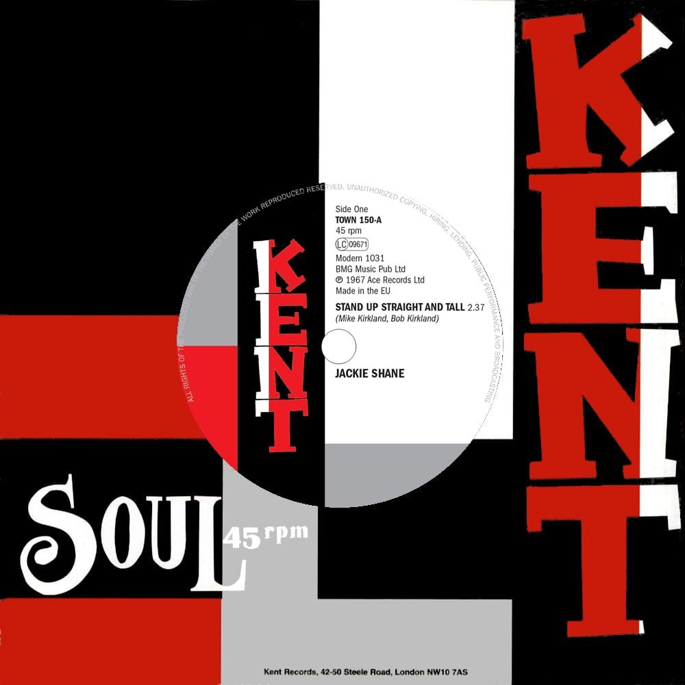 Jackie Shane - Stand Up Straight And Tall / Luther Ingram - Oh Baby Don't You Weep 45 (Kent) 7