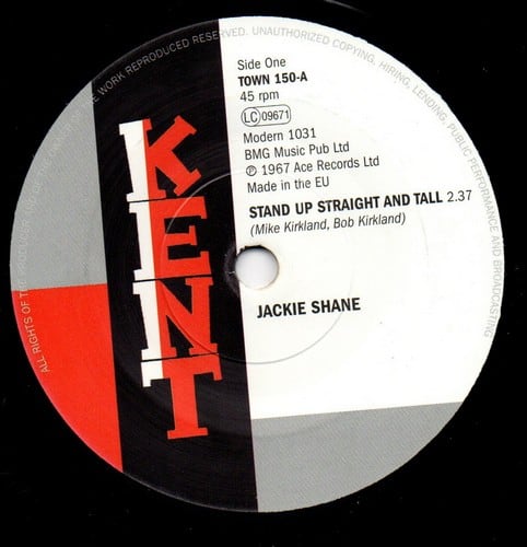 Jackie Shane - Stand Up Straight And Tall / Luther Ingram - Oh Baby Don't You Weep 45