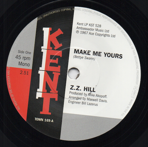 ZZ Hill - Make Me Yours / Peggy Woods - Love Is Gonna Get You 45