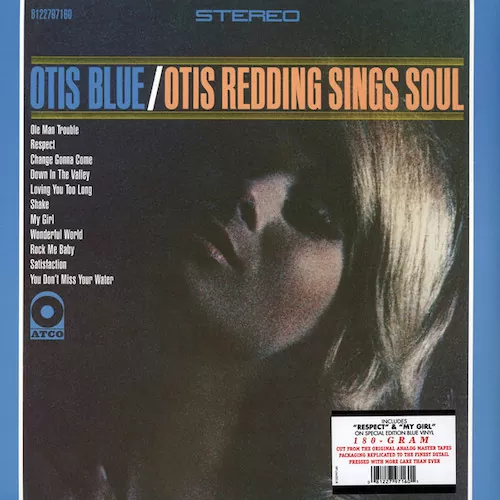 Otis Redding - Otis Blue / Otis Sings Soul 180gm Blue Vinyl LP Album